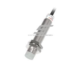 Induktyvinis artumo jutiklis | 8mm | M12 | 20-250VAC | NC | paviršinis | 2m kabelis | IP67