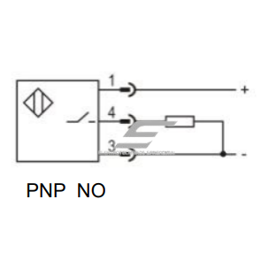 Induktiivne lähedusandur | 4mm | M12 | 10-30VDC | NO | PNP | süvistatav paigaldus | nikkel-vask korpus | IP67 2