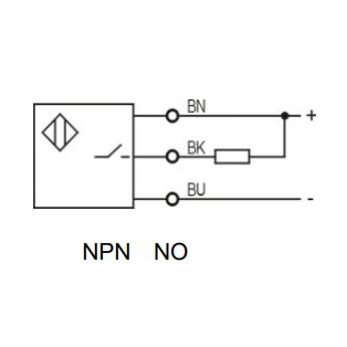 Induktīvais tuvuma sensors | 4mm | M12 | 10-30VDC | NO | NPN | iebūvēts montāžā | 2m kabelis | niķeļa-varš korpuss | IP68 2
