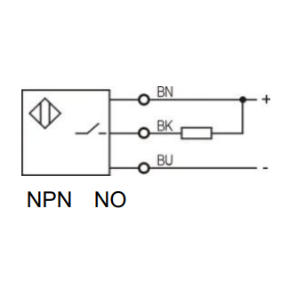 Induktīvais tuvuma sensors | 4mm | M12 | 10-30VDC | NO | NPN | neiegrimstoša montāžā | izturīgs pret salu -40°C | IP67 2