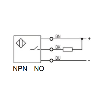 Inductive proximity sensor | 2mm | M12 | 10-30VDC | NO | NPN | flush mount | IP67 2