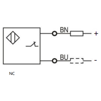 Induktīvais tuvuma sensors | 12mm | M18 | 10-30VDC | NC | neiegrimstoša montāžā | IP67 2 Induktīvais tuvuma sensors | 12mm | M18 | 10-30VDC | NC | neiegrimstoša montāžā | IP67 2