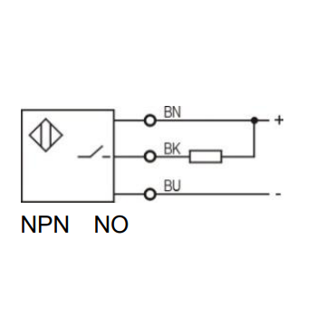 Inductive proximity sensor | 0.8mm | M5 | 10-30VDC | NO | NPN | flush mount | IP67 2 Inductive proximity sensor | 0.8mm | M5 | 10-30VDC | NO | NPN | flush mount | IP67 2