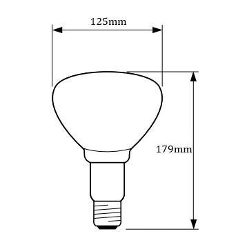 Podczerwień | termiczna | żarówka E27 | 300W | 230V | Philips 1 Podczerwień | termiczna | żarówka E27 | 300W | 230V | Philips 1
