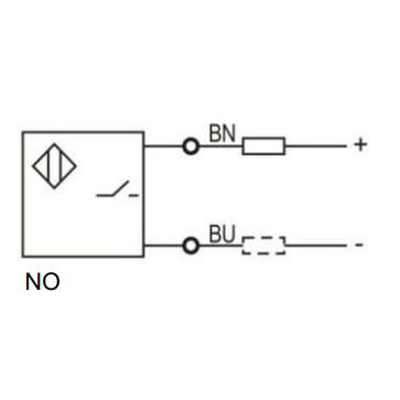 Induktiivne lähedusandur | 2mm | M8 | 10-30VDC | NO | mitte-süvistatav paigaldus | IP67 2 Induktiivne lähedusandur | 2mm | M8 | 10-30VDC | NO | mitte-süvistatav paigaldus | IP67 2