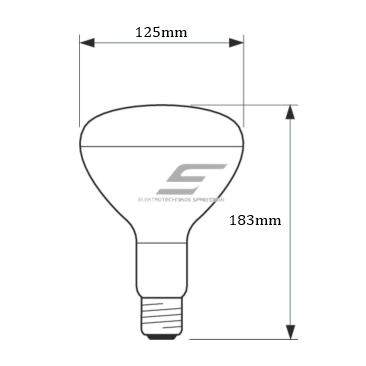 Podczerwień | termiczna | żarówka E27 | 375W | 230V | Philips 1 Podczerwień | termiczna | żarówka E27 | 375W | 230V | Philips 1