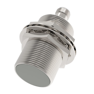 Indukcyjny czujnik zbliżeniowy | 15mm | M30 | 10-30VDC | NO | NPN | montaż wpuszczany | kabel 2m | obudowa niklowo-miedziana | IP68
