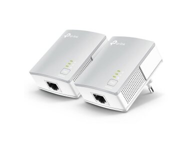 Internetas per 230V elektros tinklą | Powerline | 600Mbit/s | 2xRJ45 | 65x52x28,5mm | TP-LINK | TL-PA4010KIT Internetas per 230V elektros tinklą | Powerline | 600Mbit/s | 2xRJ45 | 65x52x28,5mm | TP-LINK | TL-PA4010KIT
