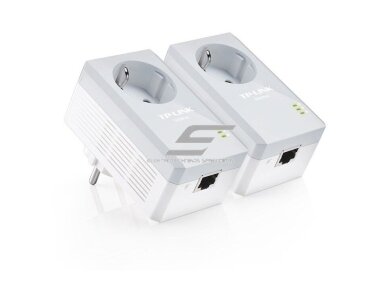 Internetas per 230V elektros tinklą | Powerline | 600Mbit/s | 2xRJ45 | 2xSchuko | 95x58x42mm | TP-LINK | TL-PA4010PKIT Internetas per 230V elektros tinklą | Powerline | 600Mbit/s | 2xRJ45 | 2xSchuko | 95x58x42mm | TP-LINK | TL-PA4010PKIT