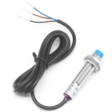 Induktīvais tuvasos jutiklis 4mm | 6-36VDC | NPN | NC | IP65 | M12 Induktīvais tuvasos jutiklis 4mm | 6-36VDC | NPN | NC | IP65 | M12