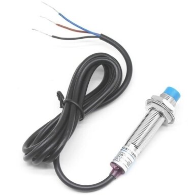Induktīvais tuvasos jutiklis 4mm | 6-36VDC | NPN | NO | IP65 | M12 Induktīvais tuvasos jutiklis 4mm | 6-36VDC | NPN | NO | IP65 | M12