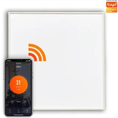 Viedais infrasarkanais sildītājs | panelis | Wi-Fi | 600W | 230V | TUYA Viedais infrasarkanais sildītājs | panelis | Wi-Fi | 600W | 230V | TUYA