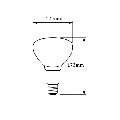 Infrasarkano starojuma | termiskā | kvēlspuldze E27 | 150W | 230V | Philips Infrasarkano starojuma | termiskā | kvēlspuldze E27 | 150W | 230V | Philips