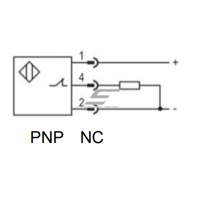 Inductive proximity sensor | 22mm | M30 | 10-30VDC | NC | PNP | non-flush mount | M12 | nickel-copper housing | IP68 2