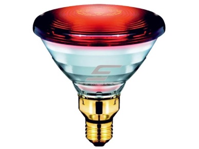 Infraraudonųjų spindulių | šiluminė lemputė E27 | 150W | 230V | raudona | Philips 1 Infraraudonųjų spindulių | šiluminė lemputė E27 | 150W | 230V | raudona | Philips 1
