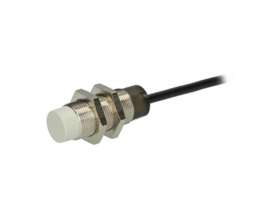 Induktyvinis artumo jutiklis | 12mm | 10-30VDC | PNP | NO | IP67 | M18 | 2m kabelis | AK1/AP-4A