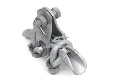 Pakabinamas gnybtas oro linijoms | karštai cinkuotas | 295x97mm | ≥70kN | anglinis plienas Q235 2 Pakabinamas gnybtas oro linijoms | karštai cinkuotas | 295x97mm | ≥70kN | anglinis plienas Q235 2