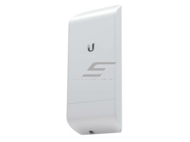 Kryptinė antena | belaidžio tinklo | maršrutizatorius | 150Mbps | 180mW | 5GHz | iki 5 km | NanoStation M5 Loco
