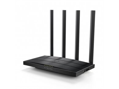 Maršrutizatorius | bevielio tinklo skleidėjas | Wi-Fi | 2.4GHz 300Mbps | 5GHz 867Mbps | TP-Link | Archer C6U 1 Maršrutizatorius | bevielio tinklo skleidėjas | Wi-Fi | 2.4GHz 300Mbps | 5GHz 867Mbps | TP-Link | Archer C6U 1