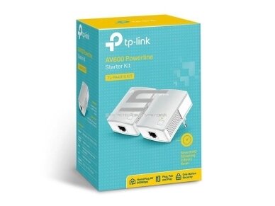 Internetas per 230V elektros tinklą | Powerline | 600Mbit/s | 2xRJ45 | 65x52x28,5mm | TP-LINK | TL-PA4010KIT 2 Internetas per 230V elektros tinklą | Powerline | 600Mbit/s | 2xRJ45 | 65x52x28,5mm | TP-LINK | TL-PA4010KIT 2