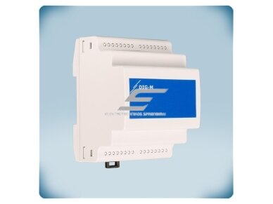 Interneto modulis SenteraWeb | Ethernet/Wi-Fi | 2×Modbus RTU | 24VDC PoM | DIN bėgelis | IP20 | Sentera Controls | DIG-M-2 2