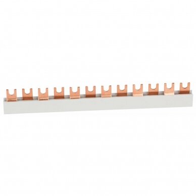 Szyna prądowa U-kształtna 3P 10mm² 57 mod Eti | IZ10/3F/57 Szyna prądowa U-kształtna 3P 10mm² 57 mod Eti | IZ10/3F/57