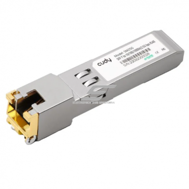 Zintegrowany konwerter optyczny / miedziany | Cudy SFP++ SM25G | SFP+ / SFP++ → 2.5GbE RJ45 | do 2.5 Gb/s | miedziany moduł Ethernet Zintegrowany konwerter optyczny / miedziany | Cudy SFP++ SM25G | SFP+ / SFP++ → 2.5GbE RJ45 | do 2.5 Gb/s | miedziany moduł Ethernet