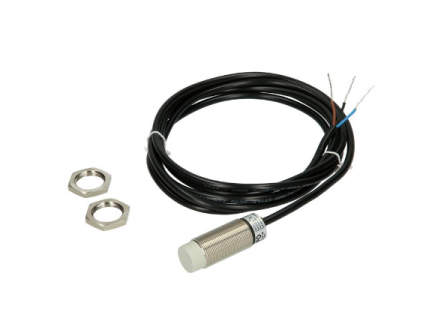 Induktyvinis artumo jutiklis | 12mm | 10-30VDC | PNP | NO | IP67 | M18 | 2m kabelis | AK1/AP-4A 1 Induktyvinis artumo jutiklis | 12mm | 10-30VDC | PNP | NO | IP67 | M18 | 2m kabelis | AK1/AP-4A 1
