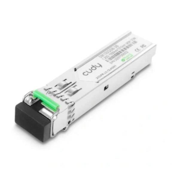 Integrated optical SFP+ transceiver | for fast and stable data transmission | 1.25 Gbps | SMF | up to 20 km | BiDi technology Integrated optical SFP+ transceiver | for fast and stable data transmission | 1.25 Gbps | SMF | up to 20 km | BiDi technology