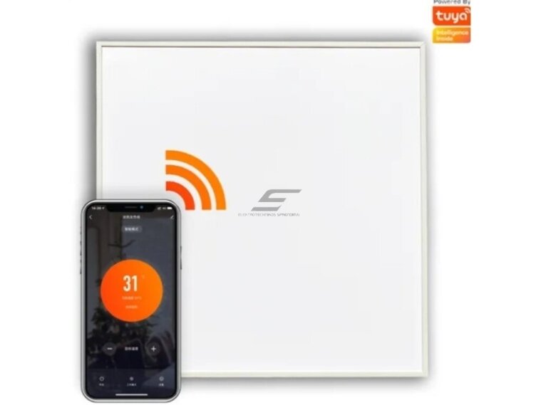 Išmanus infraraudonųjų spindulių šildytuvas | panelė | Wi-Fi | 600W | 230V | TUYA