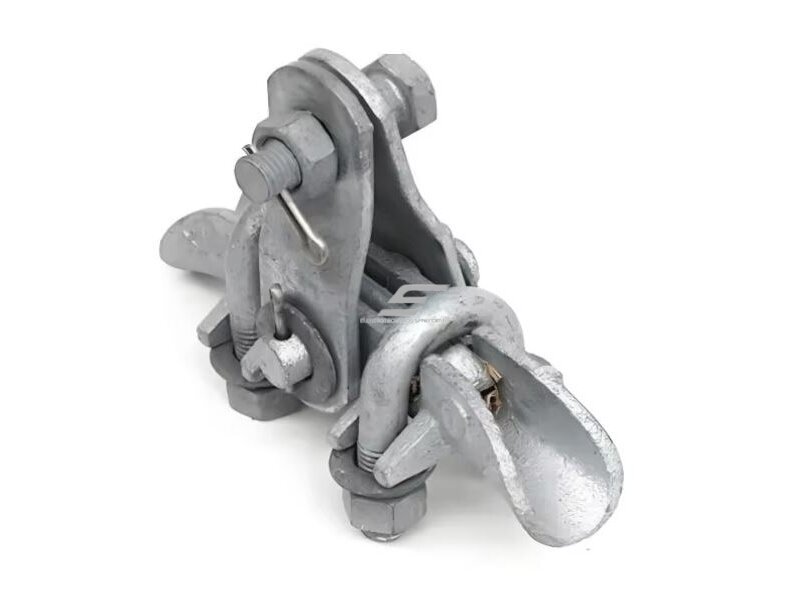 Pakabinamas gnybtas oro linijoms | karštai cinkuotas | 295x97mm | ≥70kN | anglinis plienas Q235 2 Pakabinamas gnybtas oro linijoms | karštai cinkuotas | 295x97mm | ≥70kN | anglinis plienas Q235 2