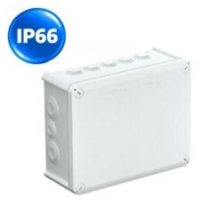 Plastikust hermeetilised elektripaigaldise harukarbid | tihenditega | läbipaistmatu kaanega | pinnapealsed | IP66 Plastikust hermeetilised elektripaigaldise harukarbid | tihenditega | läbipaistmatu kaanega | pinnapealsed | IP66