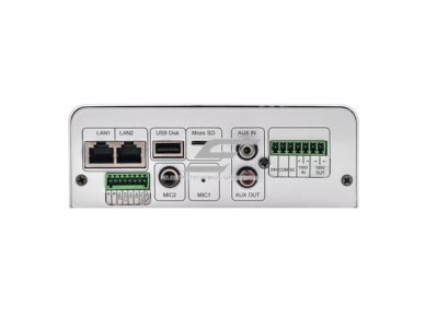 IP tinklo garso terminalas su integruotu 100V 60W stiprintuvu | dviguba tinklo sąsaja | IP transliacija/USB laikmena/SD kortelė 2 IP tinklo garso terminalas su integruotu 100V 60W stiprintuvu | dviguba tinklo sąsaja | IP transliacija/USB laikmena/SD kortelė 2
