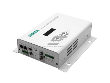 IP tinklo garso terminalas su integruotu 100V 60W stiprintuvu ir DC24V maitinimu | dviguba tinklo sąsaja | IP transliacija/USB laikmena/SD kortelė 1 IP tinklo garso terminalas su integruotu 100V 60W stiprintuvu ir DC24V maitinimu | dviguba tinklo sąsaja | IP transliacija/USB laikmena/SD kortelė 1