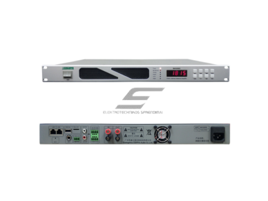 IP tinklo 100V 500W stiprintuvas viešojo įgarsinimo sistemoms | AUX/Mic/USB/SD palaikymas | 1U, 19" rack montavimas 1 IP tinklo 100V 500W stiprintuvas viešojo įgarsinimo sistemoms | AUX/Mic/USB/SD palaikymas | 1U, 19" rack montavimas 1