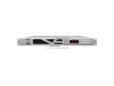 IP tinklo 100V 60W stiprintuvas viešojo įgarsinimo sistemoms | AUX/Mic/USB/SD palaikymas | 1U, 19" rack montavimas