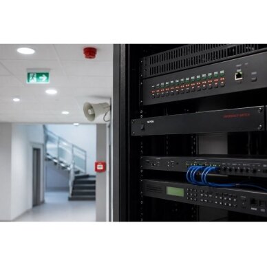 IP trauksmes signalizācijas interfeisa modulis | skaņas apziņošanas sistēmām | 32 ieejas | 8 izejas | 100-240VAC | TCP/IP 6 IP trauksmes signalizācijas interfeisa modulis | skaņas apziņošanas sistēmām | 32 ieejas | 8 izejas | 100-240VAC | TCP/IP 6