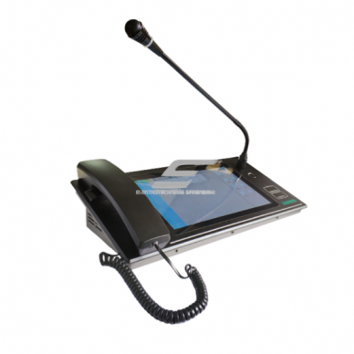 Network video and audio announcement controller | PoE power supply | 10" touch screen | Android OS | up to 1000 zones | DSP technology 1 Network video and audio announcement controller | PoE power supply | 10" touch screen | Android OS | up to 1000 zones | DSP technology 1