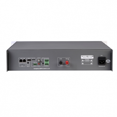 IP-võrgu 100V 650W võimendi avaliku helinduse süsteemidele | AUX/Mic/USB/SD tugi | 2U, 19" rack-paigaldus 3 IP-võrgu 100V 650W võimendi avaliku helinduse süsteemidele | AUX/Mic/USB/SD tugi | 2U, 19" rack-paigaldus 3