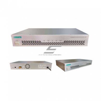 IP network audio amplifier–player | 100V | 60W | for PA systems | network audio streaming | local SD playback 1 IP network audio amplifier–player | 100V | 60W | for PA systems | network audio streaming | local SD playback 1