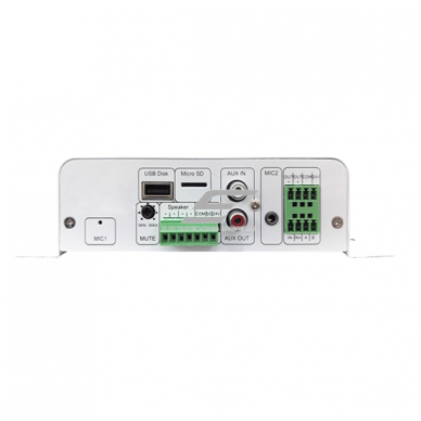 Terminal audio sieci IP z wbudowanym wzmacniaczem | zasilanie PoE | 10 W | 4 Ω | odtwarzanie USB/SD | sterowanie lokalne i zdalne 1