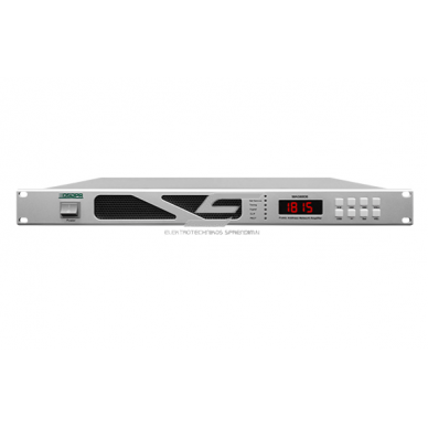 Sieciowy wzmacniacz IP 100V 500W do systemów nagłośnienia | obsługa AUX/Mic/USB/SD | montaż rack 19", 1U Sieciowy wzmacniacz IP 100V 500W do systemów nagłośnienia | obsługa AUX/Mic/USB/SD | montaż rack 19", 1U