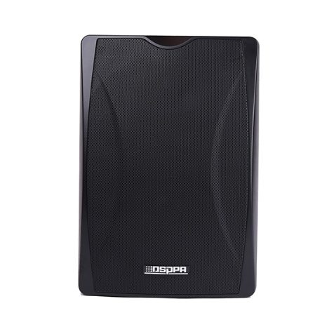 IP network wall-mounted speaker with integrated amplifier and IP decoder | 2×25 W | black | AUX and 100 V outputs | LED display | IP/AUX/USB/SD support IP network wall-mounted speaker with integrated amplifier and IP decoder | 2×25 W | black | AUX and 100 V outputs | LED display | IP/AUX/USB/SD support