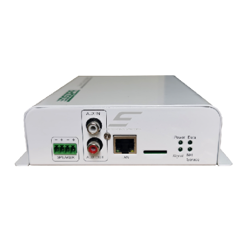 Terminal odtwarzania dźwięku w sieci IP | z wbudowanym wzmacniaczem | 2×20 W | zdalne sterowanie przez WEB | rozszerzenie AUX IN / OUT | diodowe wskaźniki stanu 1 Terminal odtwarzania dźwięku w sieci IP | z wbudowanym wzmacniaczem | 2×20 W | zdalne sterowanie przez WEB | rozszerzenie AUX IN / OUT | diodowe wskaźniki stanu 1