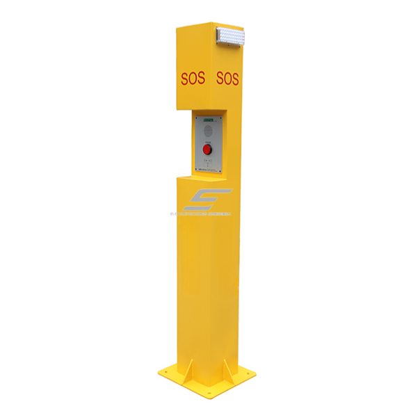 IP Network Outdoor SOS Column Alarm and Communication Terminal | 2×25 W | 4Ω | IP Intercom + Amplifier + Speaker + Beacon 1 IP Network Outdoor SOS Column Alarm and Communication Terminal | 2×25 W | 4Ω | IP Intercom + Amplifier + Speaker + Beacon 1