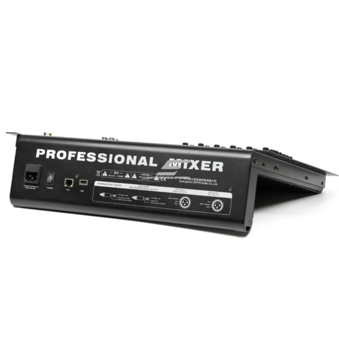 Professional IP Network Audio Mixing Console | 7" Touchscreen | USB / Bluetooth / IP / Recording in One 1