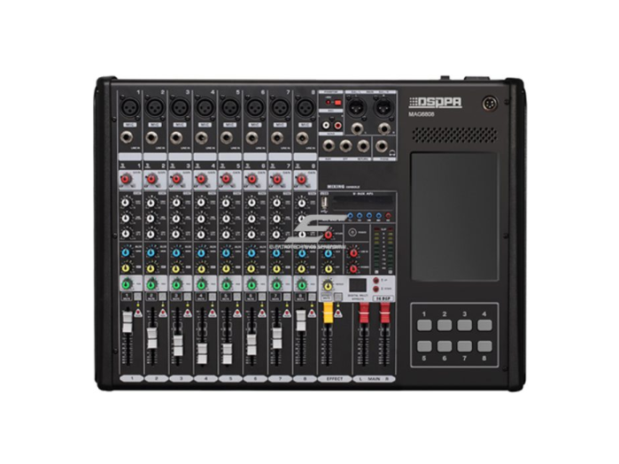 Profesionalus IP tinklo garso maišymo pultas | 7" lietimui jautrus ekranas | USB/Bluetooth/IP/įrašymas viename 3 Profesionalus IP tinklo garso maišymo pultas | 7" lietimui jautrus ekranas | USB/Bluetooth/IP/įrašymas viename 3