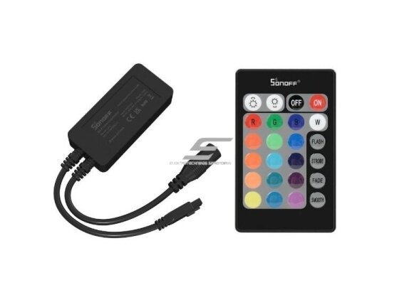 Išmanus RGB LED juostos valdiklis | 2A | 5-12VDC | Wi-Fi | SONOFF-RGB-C Išmanus RGB LED juostos valdiklis | 2A | 5-12VDC | Wi-Fi | SONOFF-RGB-C