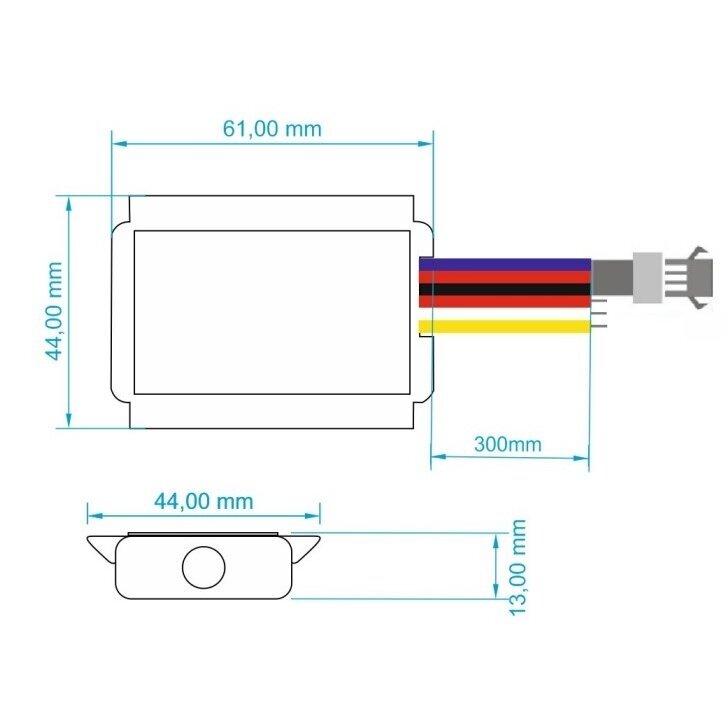 IR proximity switch | gesture-controlled | dimmer | mounted behind mirror | 12/24VDC | 5A 2 IR proximity switch | gesture-controlled | dimmer | mounted behind mirror | 12/24VDC | 5A 2