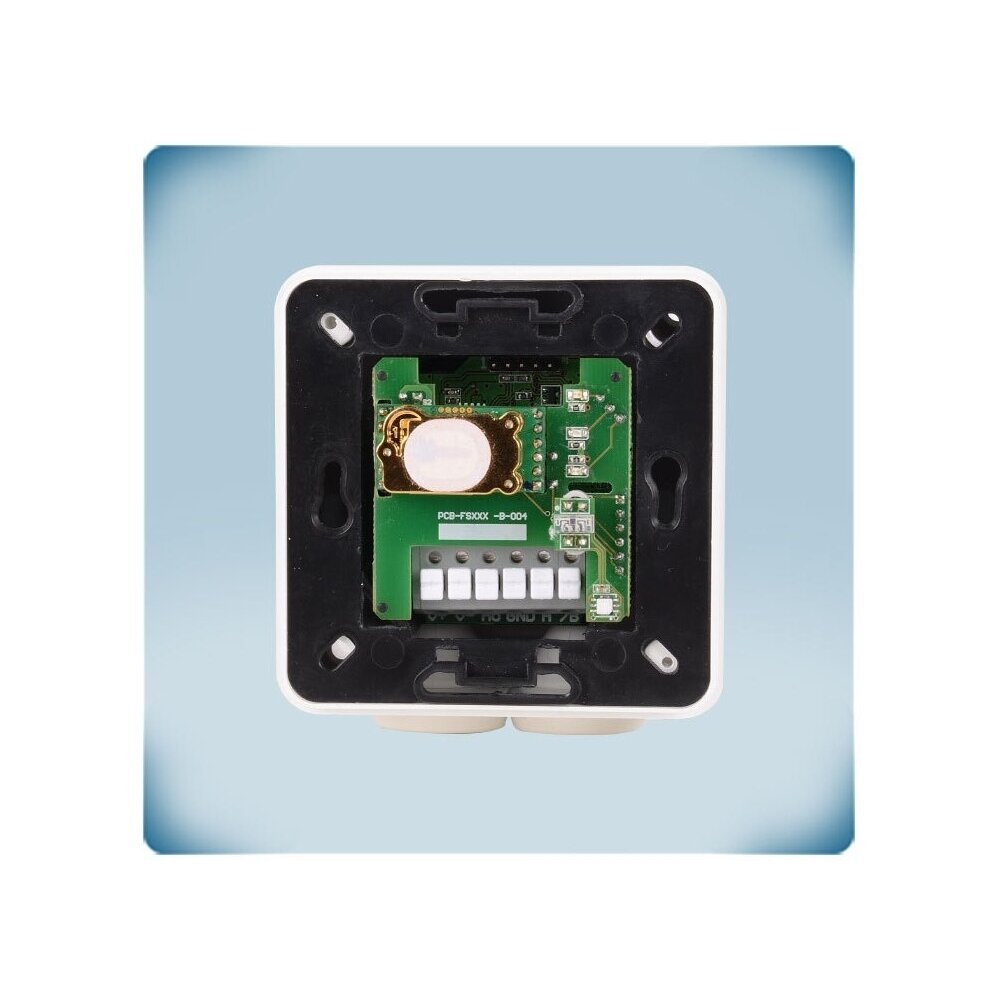 Viedais zemapmetuma CO2 sensors-kontrolieris | CO2 400-2000ppm | T 0…50°C | 0-95%rH | 0-10VDC/0-20mA/PWM | Modbus RTU | 24VAC/VDC | IP30 | Sentera Controls | FCMFG-R 4